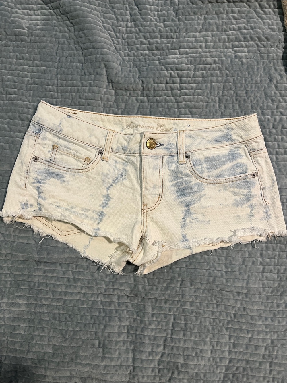 American Eagle fringe shorts